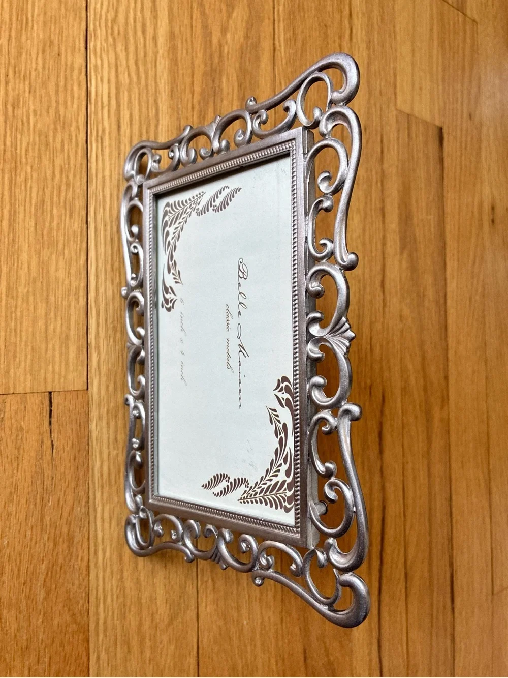 NWT Belle Maison Classic Metals Ornate photo frame 6 x 4 inch